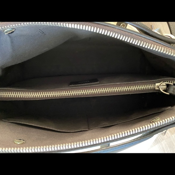 FENDI. Small Boston bag in soft Coal calfskin - Picture 8 of 8